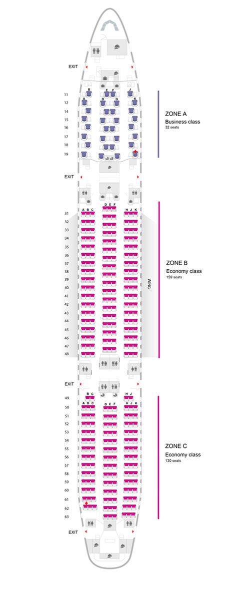 sitzplan thai airways|a350 900 thai airways sitzplan.